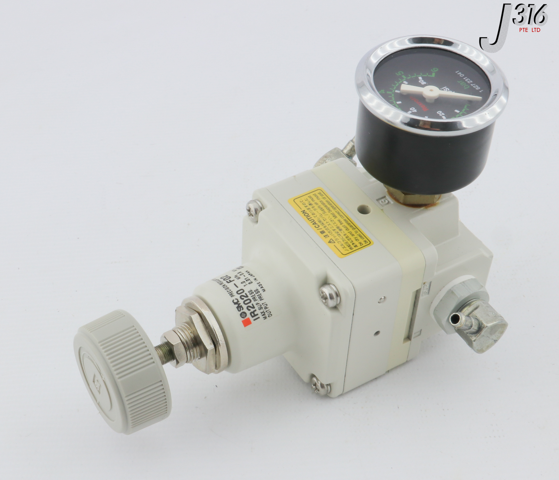 【しな】 28686 SMC PRECISION REGULATOR W/ REXROTH GAUGE 1 827 231 041